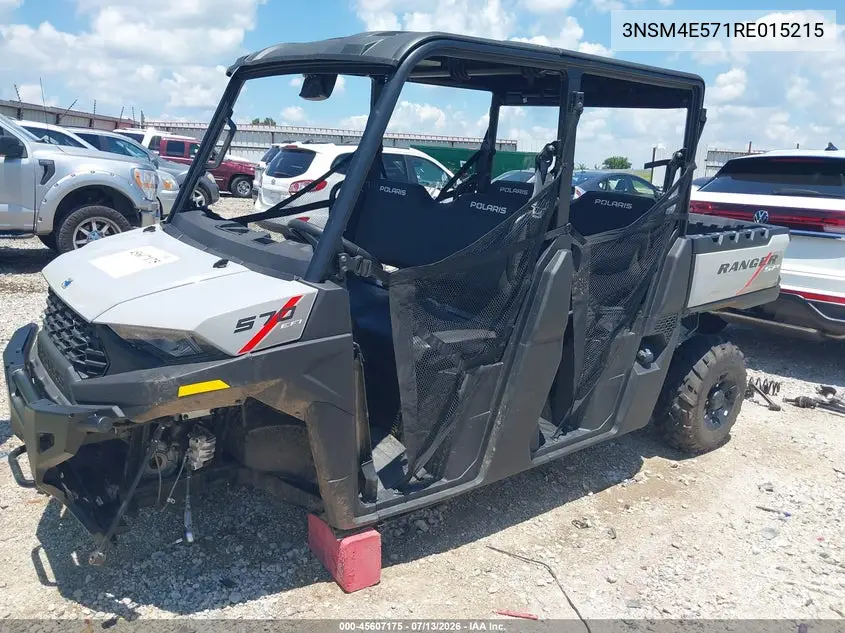 2024 Polaris Ranger Crew Sp 570 Premium VIN: 3NSM4E571RE015215 Lot: 45607175