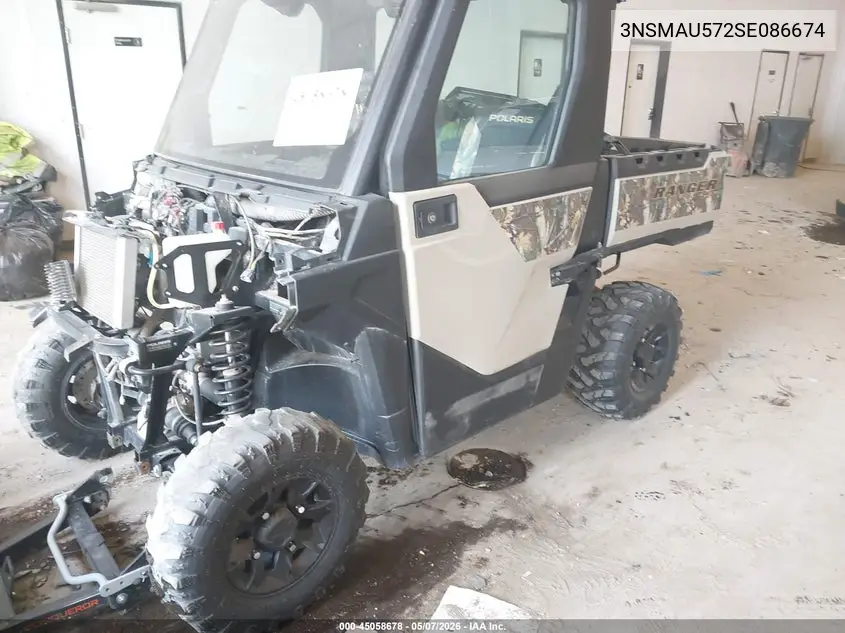 2025 Polaris Ranger Sp 570 Northstar Edition VIN: 3NSMAU572SE086674 Lot: 45058678