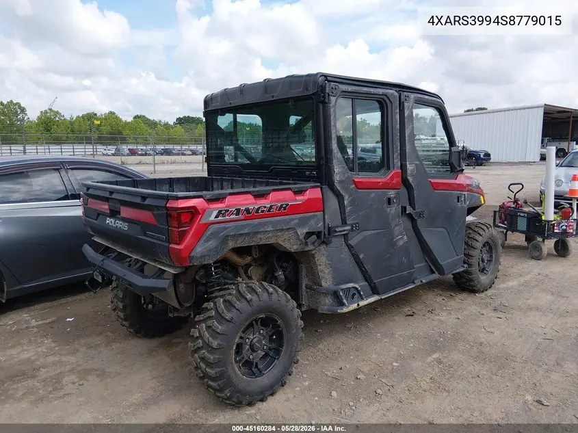 2025 Polaris Ranger Crew Xp 1000 Northstar Edition VIN: 4XARS3994S8779015 Lot: 45160284