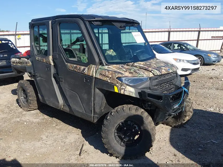 2025 Polaris Ranger Crew Xp 1000 Northstar Ultimate VIN: 4XARSY991S8273297 Lot: 45197076