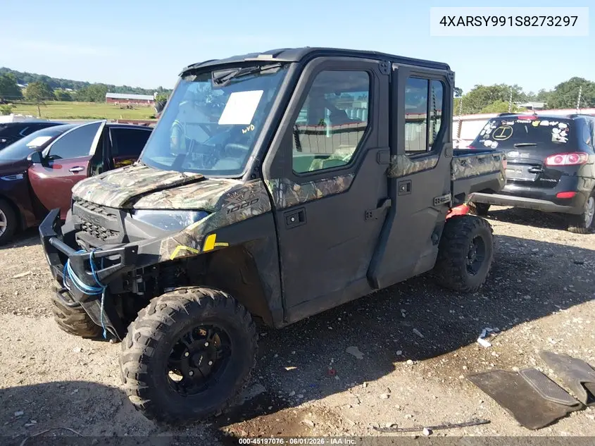 2025 Polaris Ranger Crew Xp 1000 Northstar Ultimate VIN: 4XARSY991S8273297 Lot: 45197076