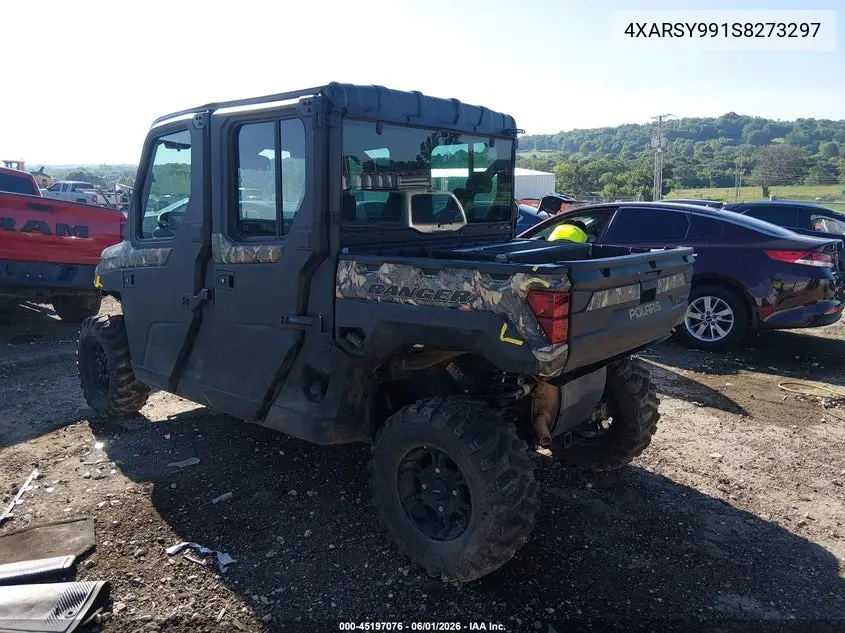 2025 Polaris Ranger Crew Xp 1000 Northstar Ultimate VIN: 4XARSY991S8273297 Lot: 45197076