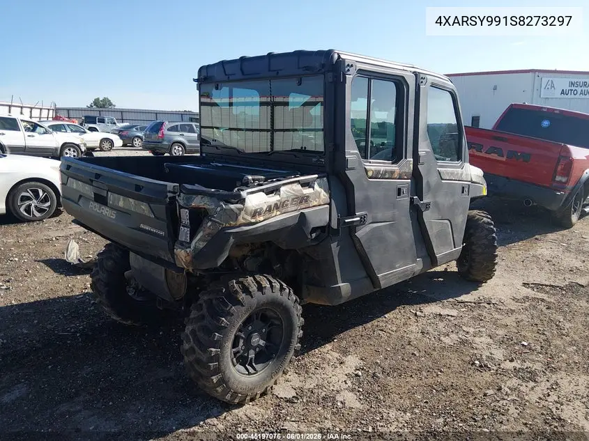 2025 Polaris Ranger Crew Xp 1000 Northstar Ultimate VIN: 4XARSY991S8273297 Lot: 45197076