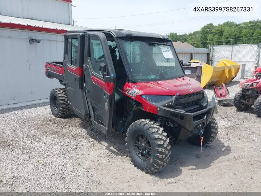 2025 Polaris Ranger Crew Xp 1000 Northstar Edition VIN: 4XARS3997S8267331 Lot: 45198985