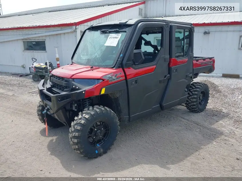 2025 Polaris Ranger Crew Xp 1000 Northstar Edition VIN: 4XARS3997S8267331 Lot: 45198985