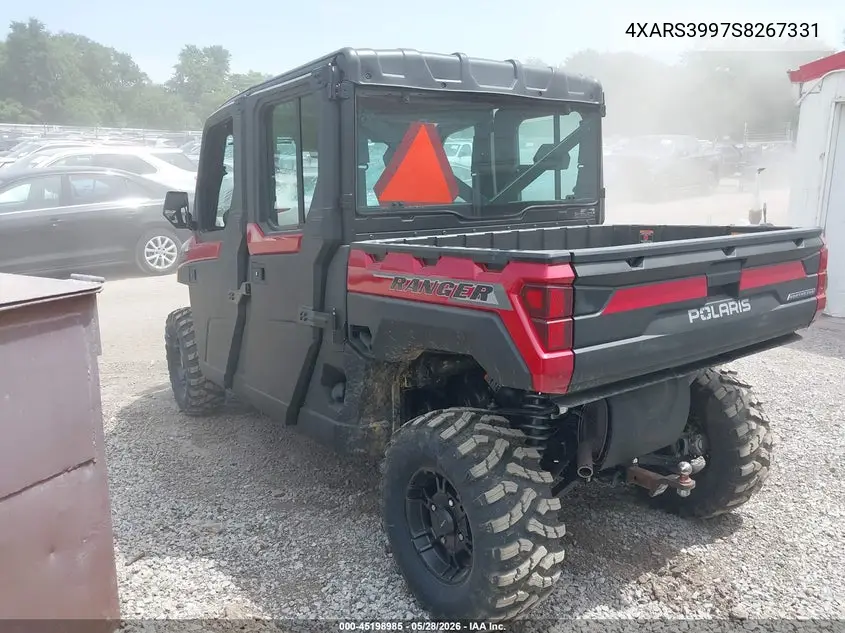 2025 Polaris Ranger Crew Xp 1000 Northstar Edition VIN: 4XARS3997S8267331 Lot: 45198985