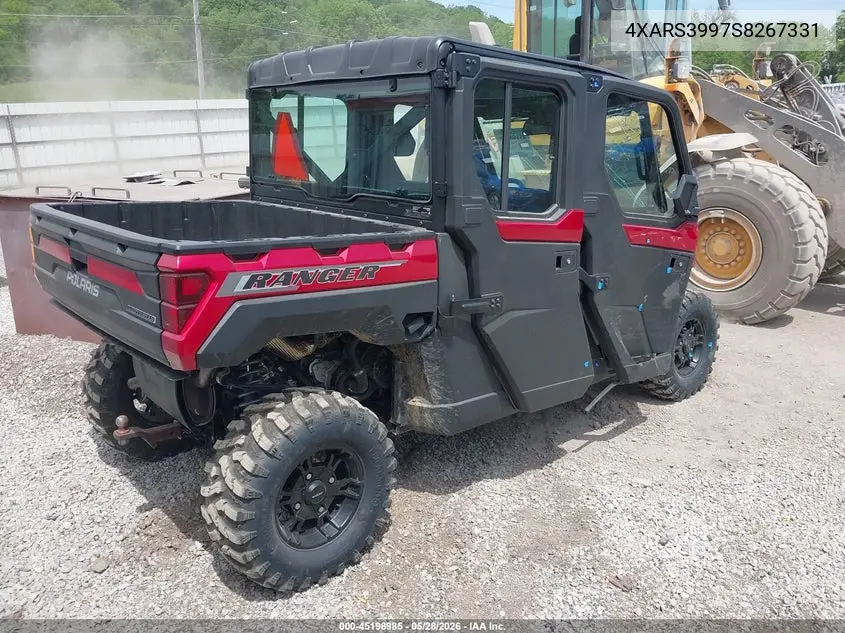 2025 Polaris Ranger Crew Xp 1000 Northstar Edition VIN: 4XARS3997S8267331 Lot: 45198985