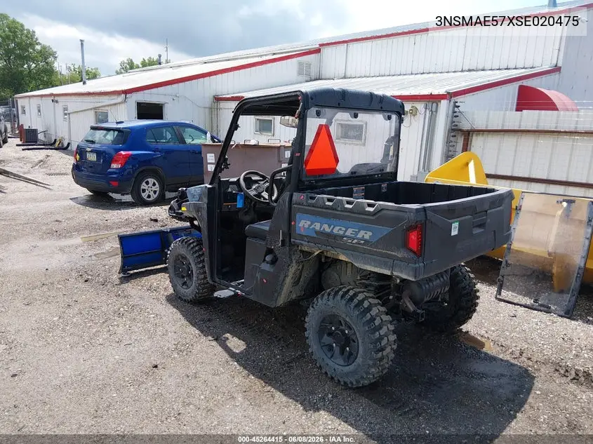 2025 Polaris Ranger Sp 570 Premium VIN: 3NSMAE57XSE020475 Lot: 45264415