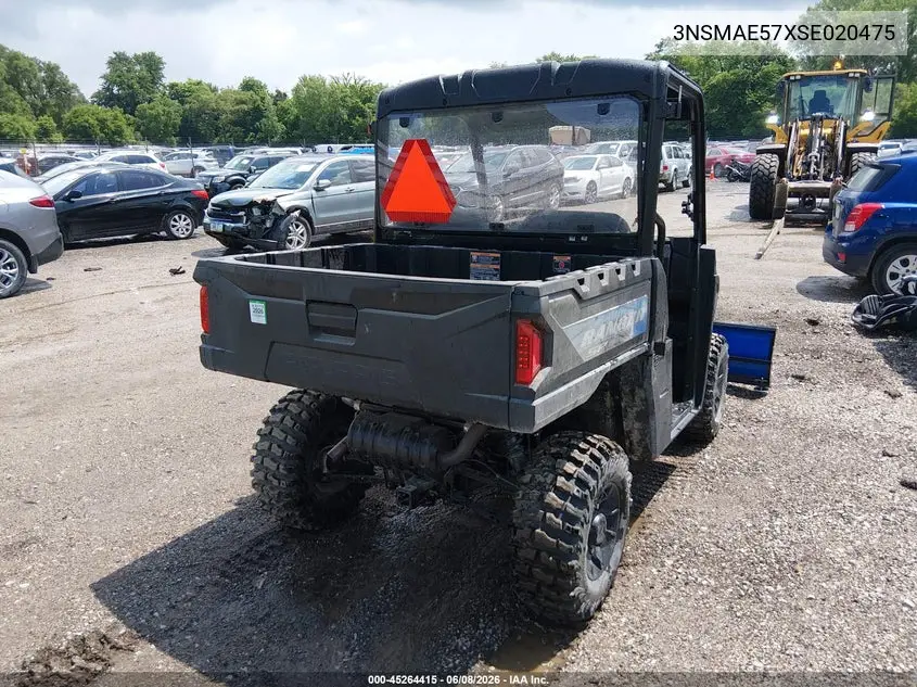 2025 Polaris Ranger Sp 570 Premium VIN: 3NSMAE57XSE020475 Lot: 45264415