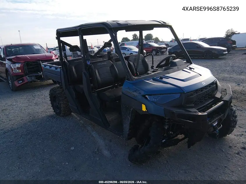 2025 Polaris Ranger Crew Xp 1000 Premium VIN: 4XARSE996S8765239 Lot: 45296296