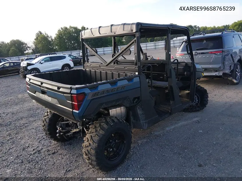 2025 Polaris Ranger Crew Xp 1000 Premium VIN: 4XARSE996S8765239 Lot: 45296296