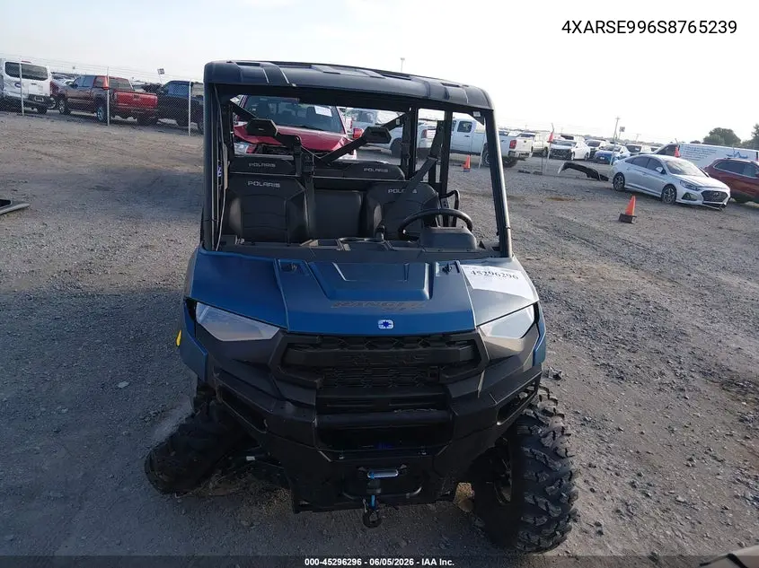 2025 Polaris Ranger Crew Xp 1000 Premium VIN: 4XARSE996S8765239 Lot: 45296296