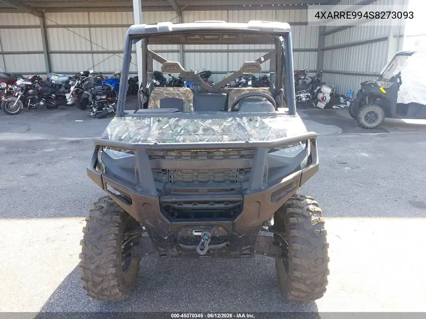 2025 Polaris Ranger Xp 1000 Premium VIN: 4XARRE994S8273093 Lot: 45370345