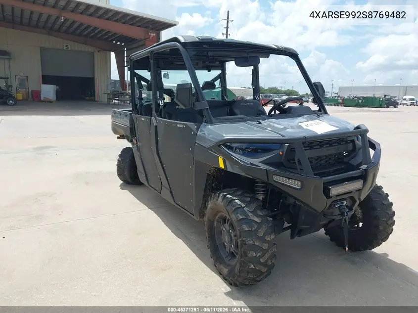 2025 Polaris Ranger VIN: 4XARSE992S8769482 Lot: 45371291