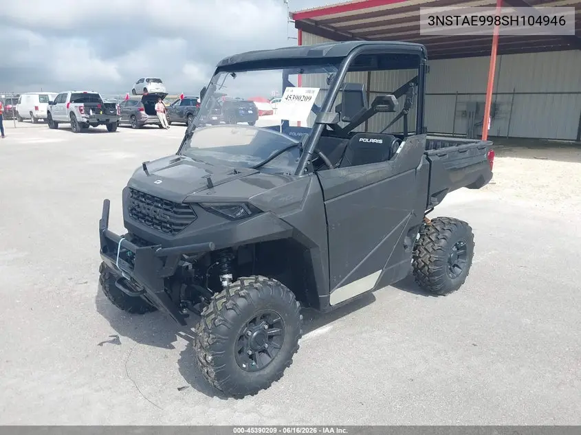 2025 Polaris Ranger 1000 Eps/1000 Premium VIN: 3NSTAE998SH104946 Lot: 45390209