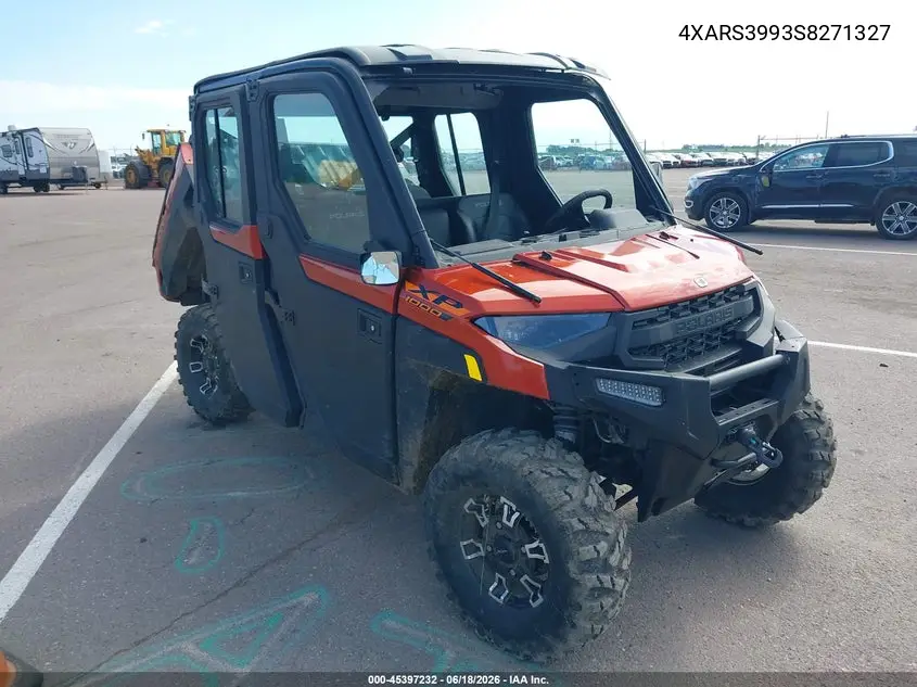 2025 Polaris Ranger Crew Xp 1000 Northstar Edition VIN: 4XARS3993S8271327 Lot: 45397232