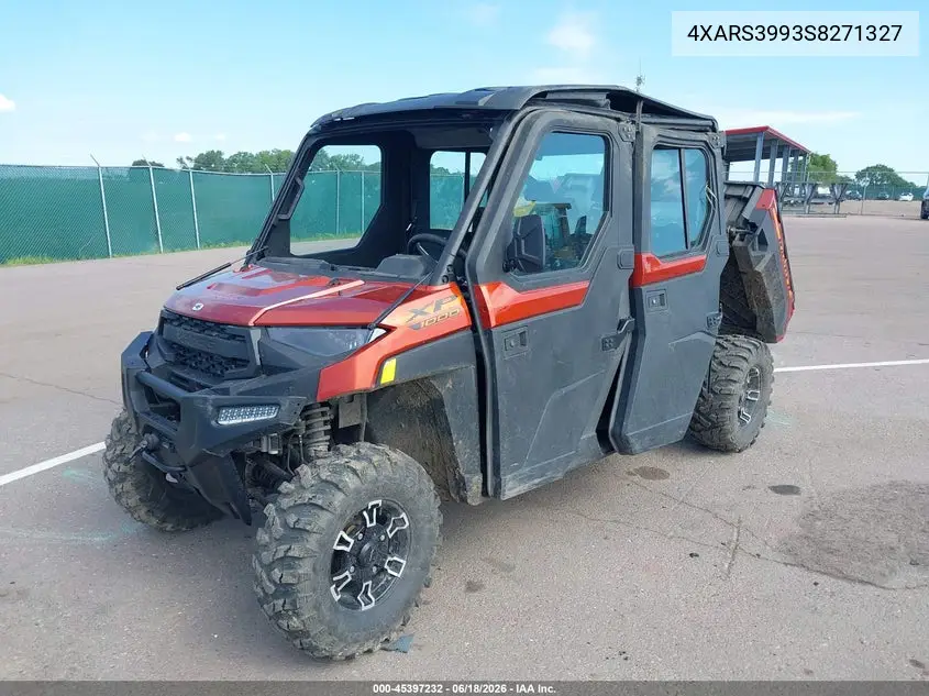 2025 Polaris Ranger Crew Xp 1000 Northstar Edition VIN: 4XARS3993S8271327 Lot: 45397232