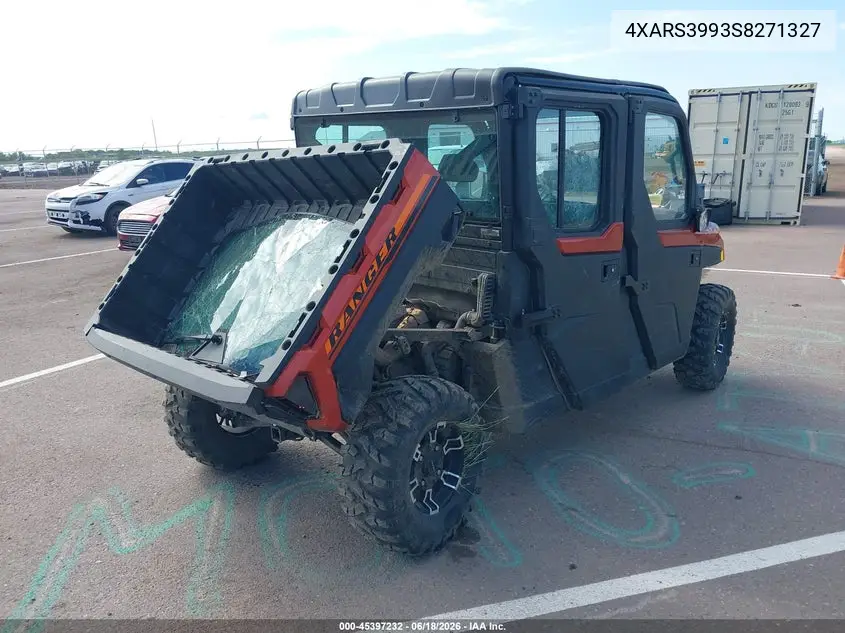 2025 Polaris Ranger Crew Xp 1000 Northstar Edition VIN: 4XARS3993S8271327 Lot: 45397232