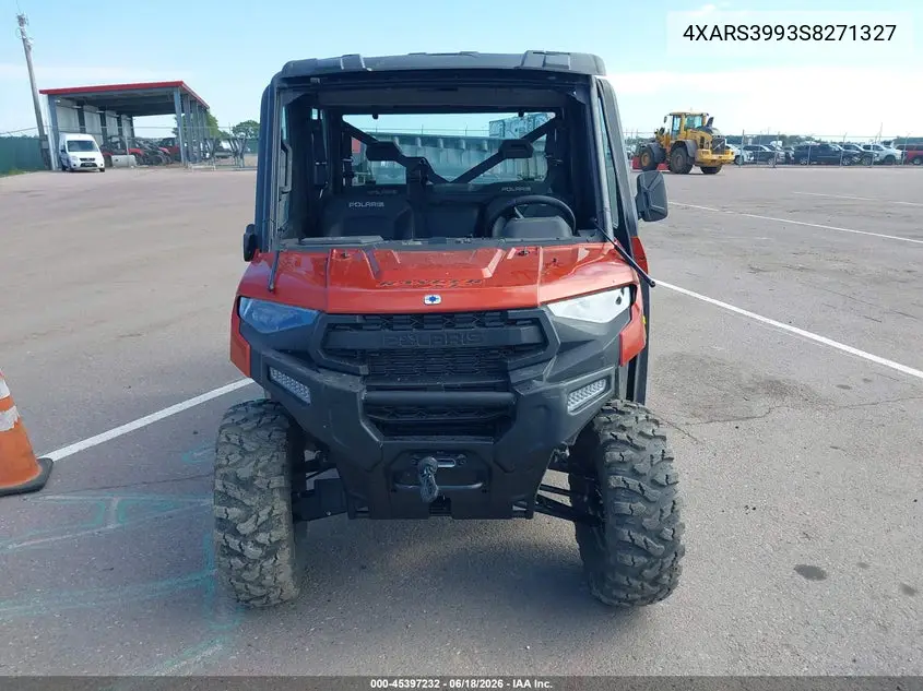 2025 Polaris Ranger Crew Xp 1000 Northstar Edition VIN: 4XARS3993S8271327 Lot: 45397232