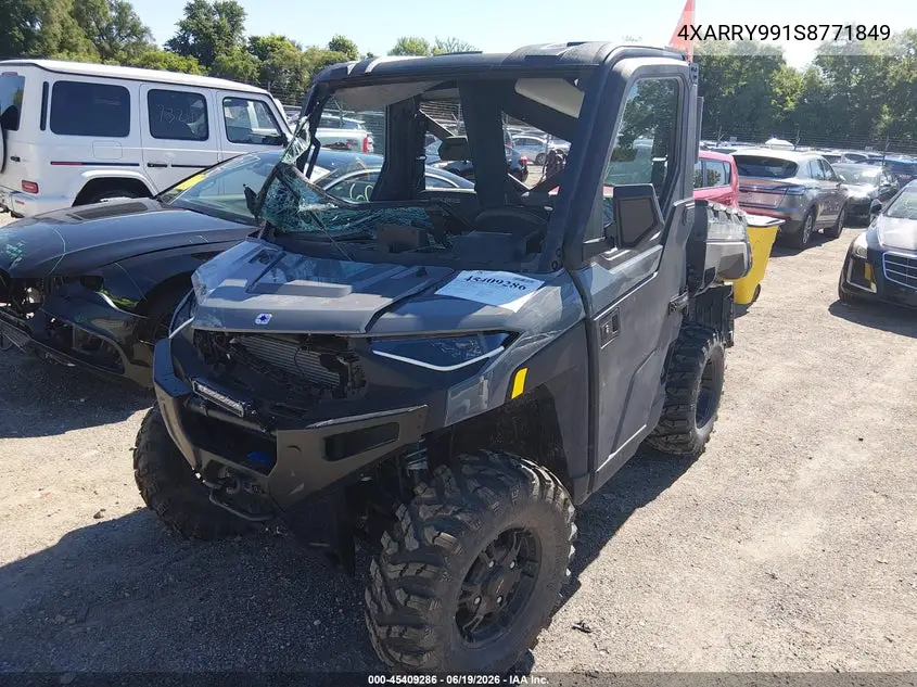 2025 Polaris Ranger Xp 1000 Northstar Ultimate VIN: 4XARRY991S8771849 Lot: 45409286