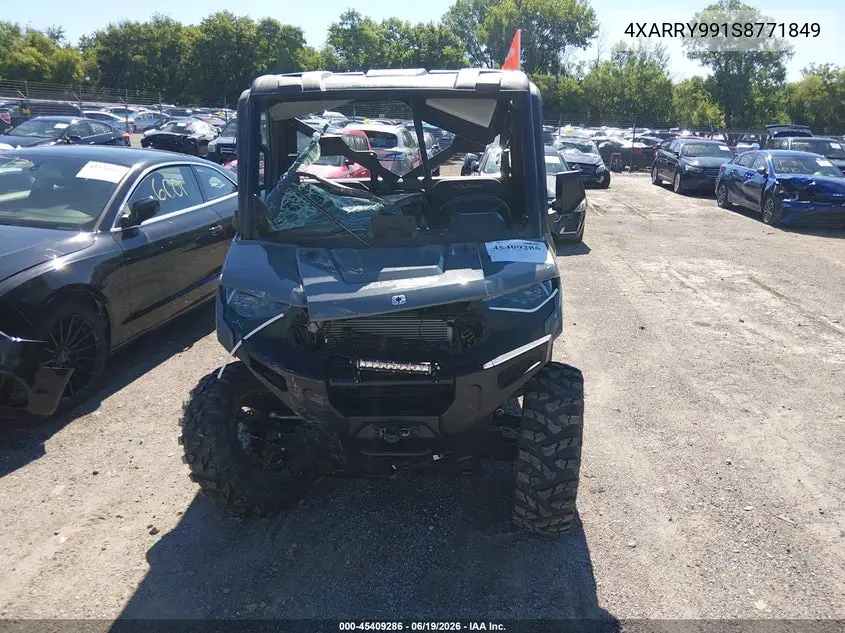 2025 Polaris Ranger Xp 1000 Northstar Ultimate VIN: 4XARRY991S8771849 Lot: 45409286