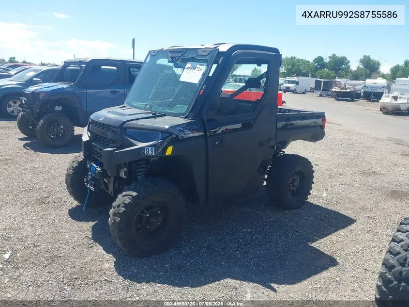 2025 Polaris Ranger Xp 1000 Northstar Premium VIN: 4XARRU992S8755586 Lot: 45580726