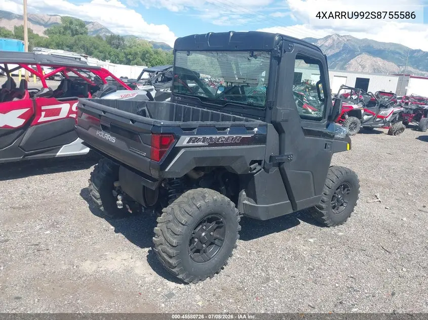 2025 Polaris Ranger Xp 1000 Northstar Premium VIN: 4XARRU992S8755586 Lot: 45580726