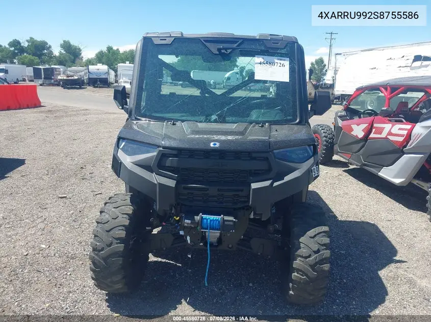 2025 Polaris Ranger Xp 1000 Northstar Premium VIN: 4XARRU992S8755586 Lot: 45580726