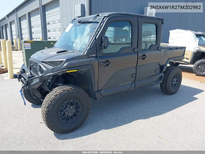 2026 Polaris Ranger Crew Xd 1500 Northstar Edition Ultimate VIN: 3NSX6W1R2TM202982 Lot: 45279198