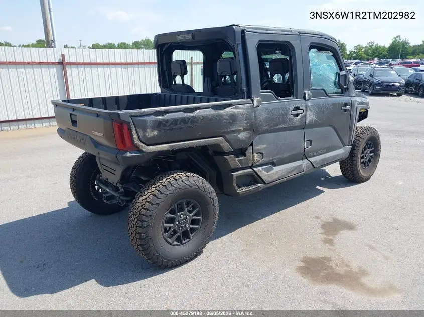 2026 Polaris Ranger Crew Xd 1500 Northstar Edition Ultimate VIN: 3NSX6W1R2TM202982 Lot: 45279198