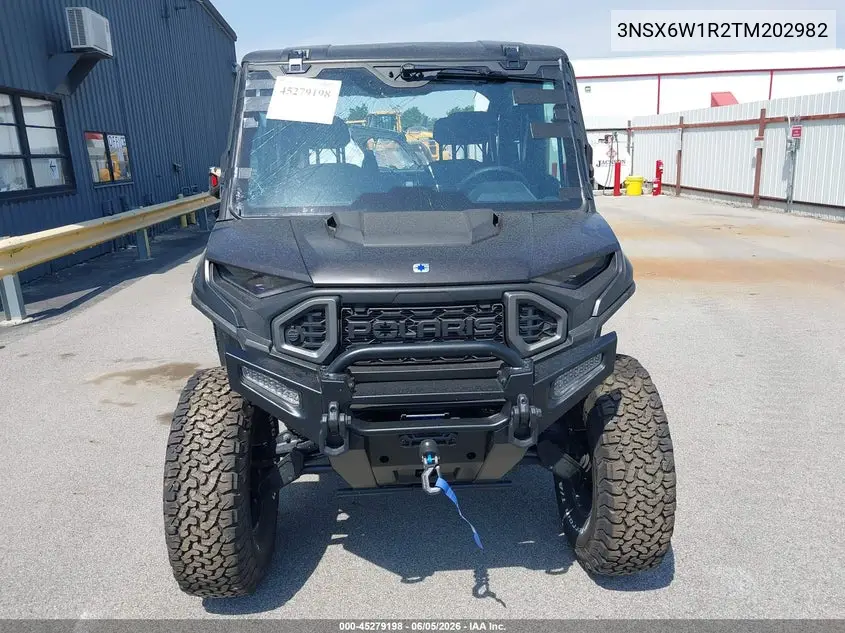 2026 Polaris Ranger Crew Xd 1500 Northstar Edition Ultimate VIN: 3NSX6W1R2TM202982 Lot: 45279198