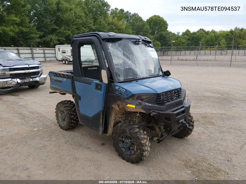 2026 Polaris Ranger Sp 570 Northstar Edition VIN: 3NSMAU578TE094537 Lot: 45530558