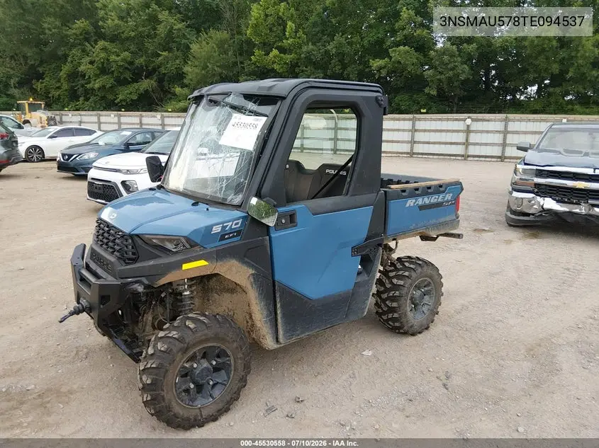 2026 Polaris Ranger Sp 570 Northstar Edition VIN: 3NSMAU578TE094537 Lot: 45530558