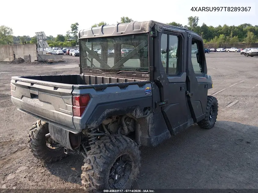 2026 Polaris Ranger Crew Xp 1000 Northstar Premium VIN: 4XARSU997T8289367 Lot: 45622117