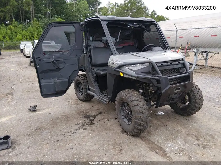 2027 Polaris Ranger Xp VIN: 4XARRM99V8033200 Lot: 45614921