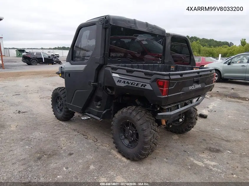 2027 Polaris Ranger Xp VIN: 4XARRM99V8033200 Lot: 45614921