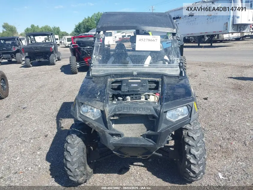 2013 Polaris Rzr 570 Eps VIN: 4XAVH6EA4DB147491 Lot: 45278667