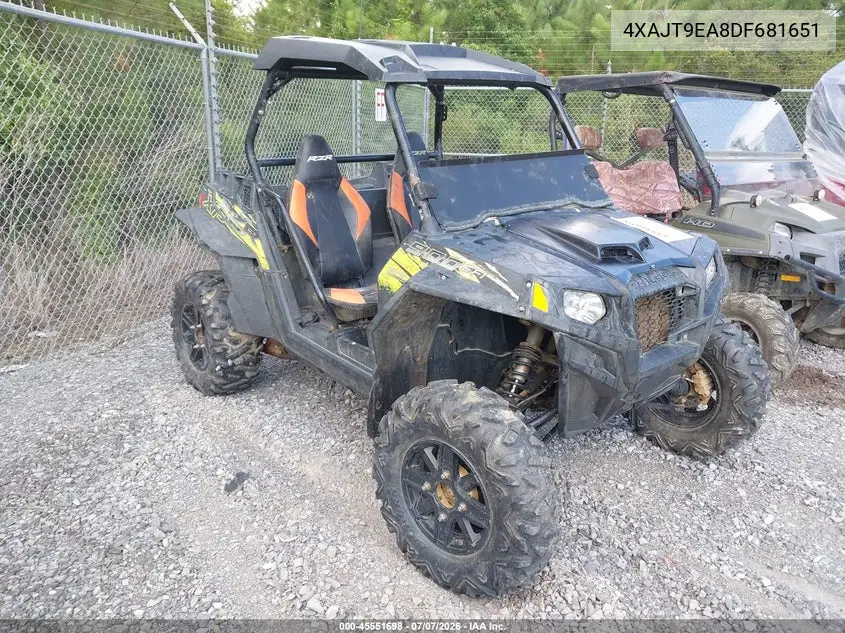 2013 Polaris Rzr 900 Xp Eps VIN: 4XAJT9EA8DF681651 Lot: 45551698