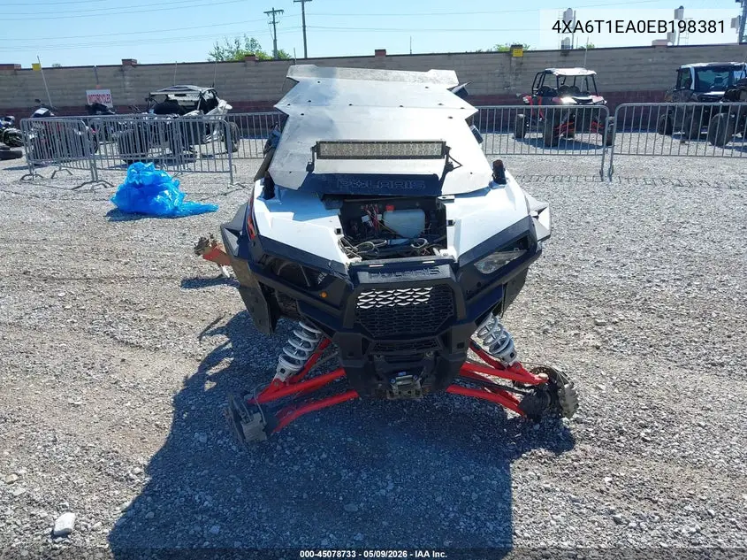 2014 Polaris Rzr 4 1000 Xp VIN: 4XA6T1EA0EB198381 Lot: 45078733