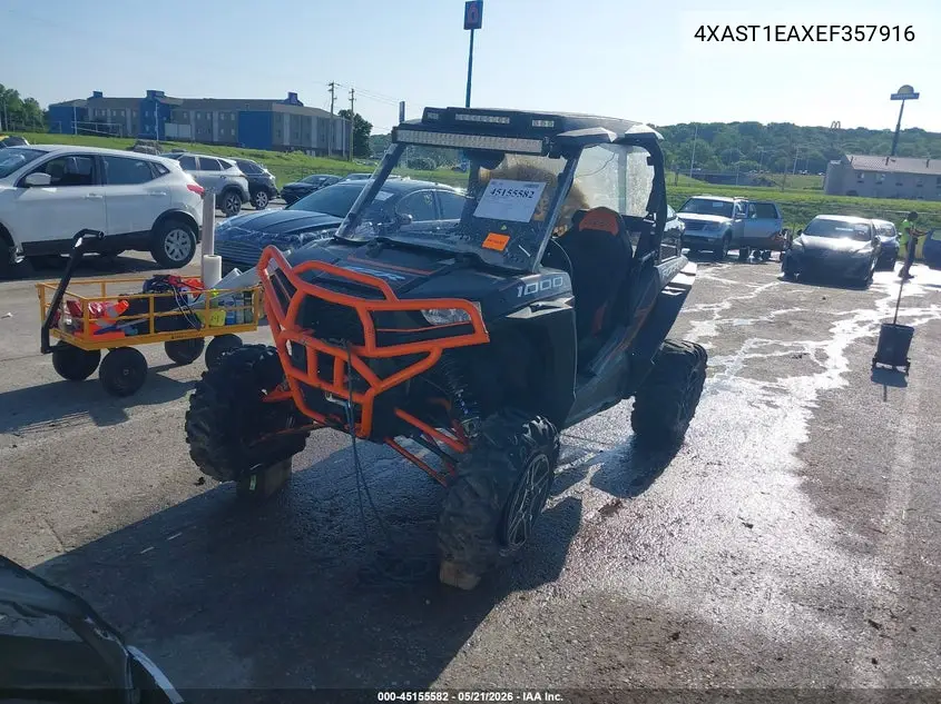 2014 Polaris Rzr 1000 Xp Eps VIN: 4XAST1EAXEF357916 Lot: 45155582