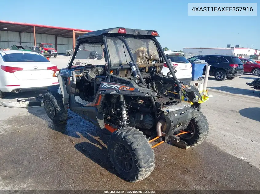 2014 Polaris Rzr 1000 Xp Eps VIN: 4XAST1EAXEF357916 Lot: 45155582