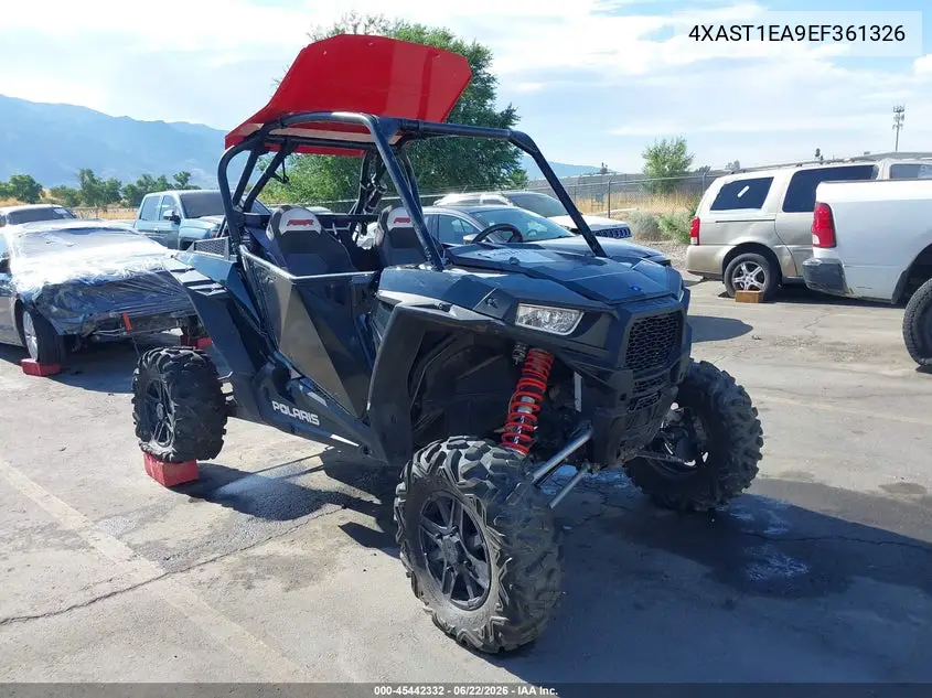 2014 Polaris Rzr 1000 Xp Eps VIN: 4XAST1EA9EF361326 Lot: 45442332