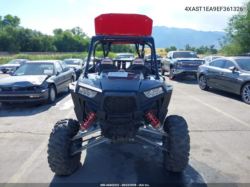 2014 Polaris Rzr 1000 Xp Eps VIN: 4XAST1EA9EF361326 Lot: 45442332