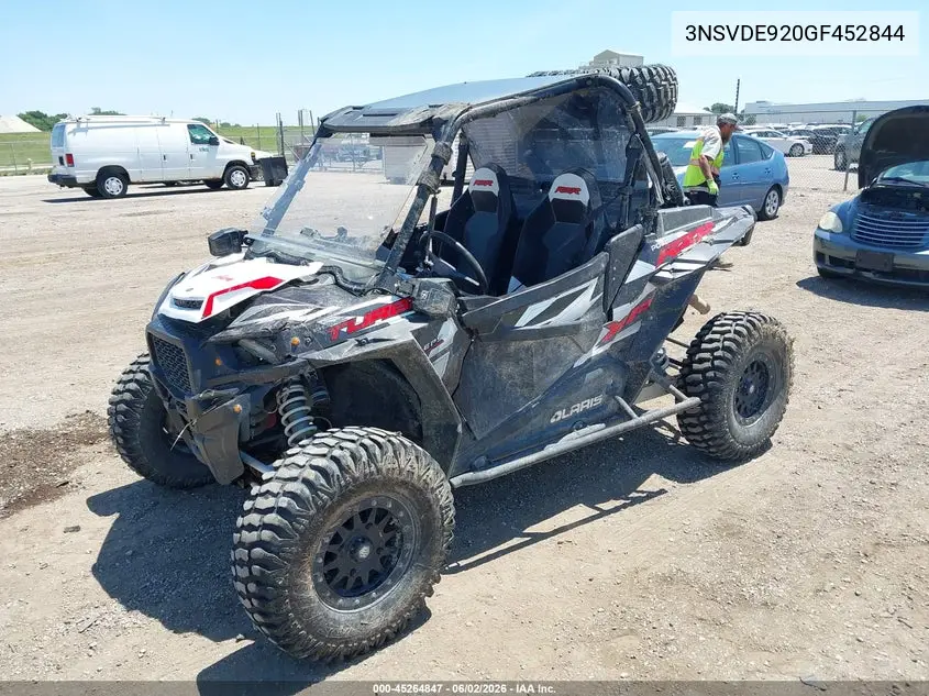 2016 Polaris Rzr Xp Turbo Eps VIN: 3NSVDE920GF452844 Lot: 45264847