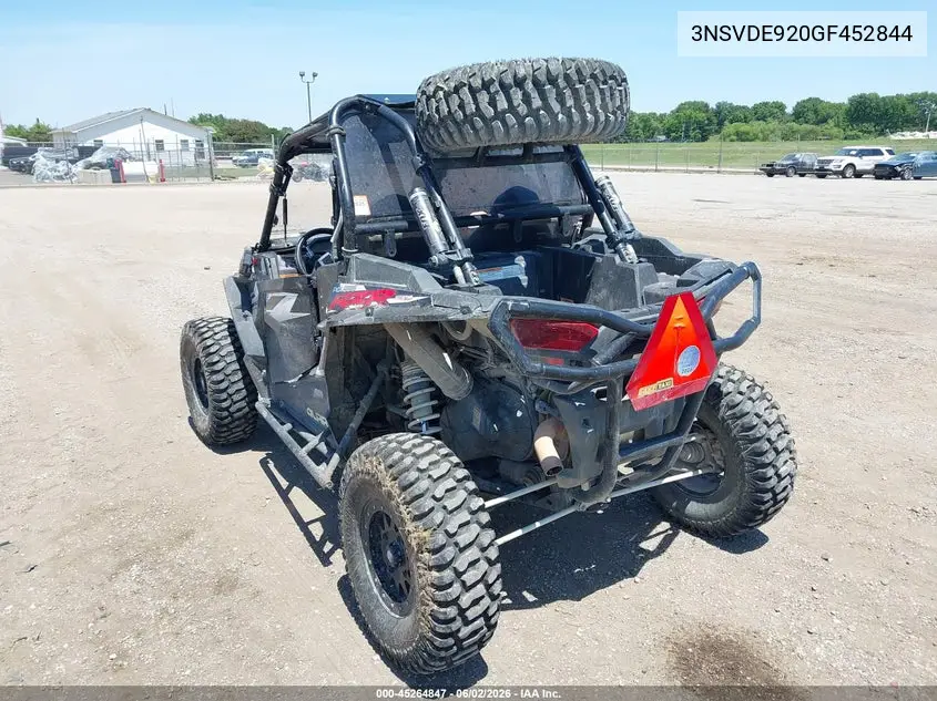2016 Polaris Rzr Xp Turbo Eps VIN: 3NSVDE920GF452844 Lot: 45264847