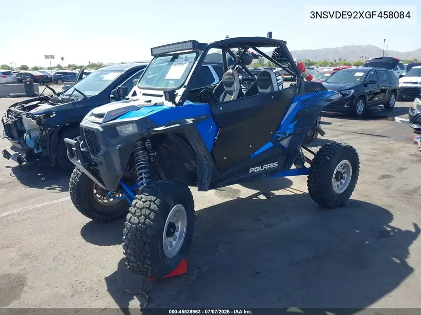 2016 Polaris Rzr Xp Turbo Eps VIN: 3NSVDE92XGF458084 Lot: 45538963