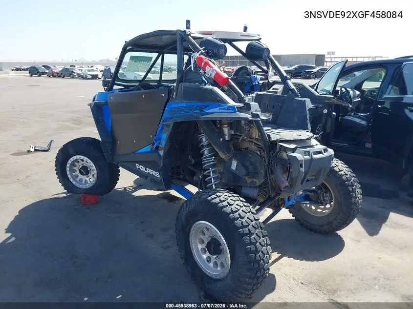 2016 Polaris Rzr Xp Turbo Eps VIN: 3NSVDE92XGF458084 Lot: 45538963