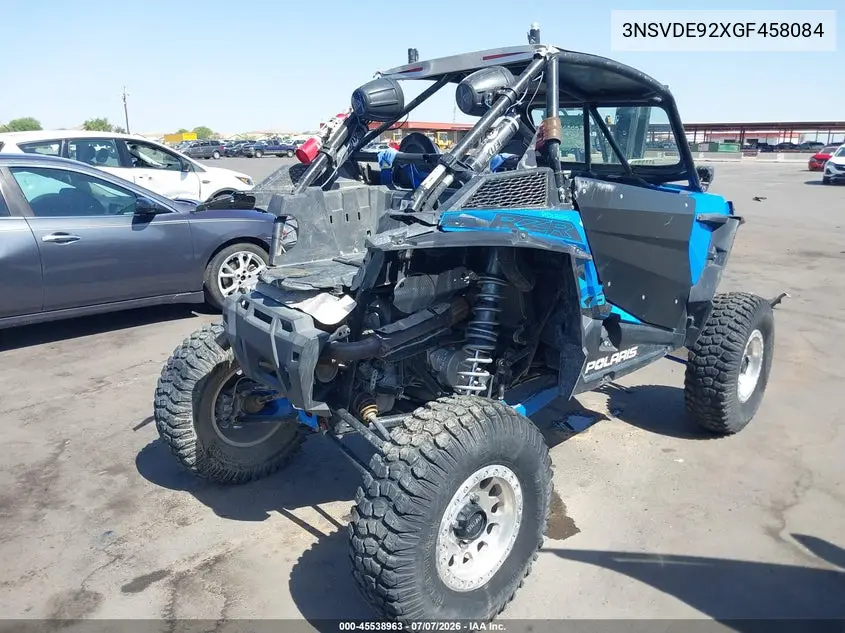 2016 Polaris Rzr Xp Turbo Eps VIN: 3NSVDE92XGF458084 Lot: 45538963