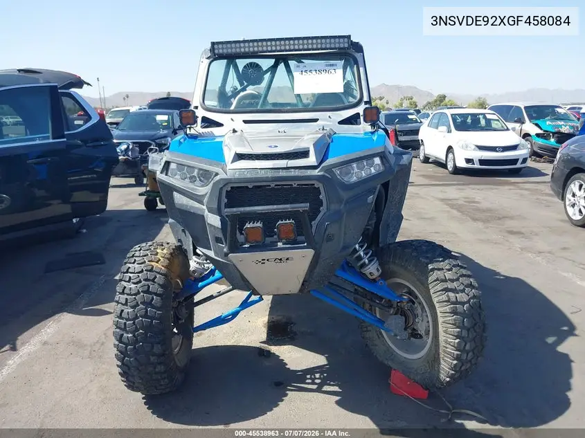 2016 Polaris Rzr Xp Turbo Eps VIN: 3NSVDE92XGF458084 Lot: 45538963
