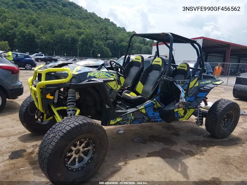 2016 Polaris Rzr Xp 4 1000 Eps VIN: 3NSVFE990GF456562 Lot: 45545558